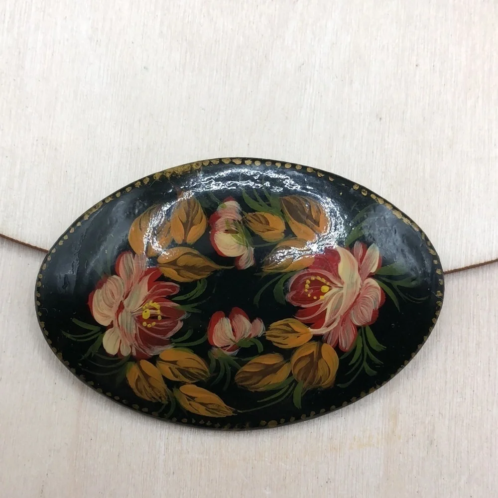 Vintage hand painted